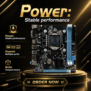 DDR3สองช่องทาง M.2 H81 LGA 1700เมนบอร์ดสำหรับคอมพิวเตอร์ตั้งโต๊ะเมนบอร์ดสำหรับเล่นเกม - Product Image 1