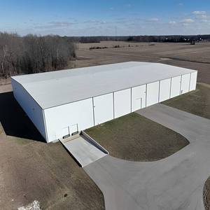 Almacén Prefabricado de Estructura de Acero Moderna, Acero Galvanizado de Alta Resistencia, Ecológico y Fácil de Instalar para Pequeñas y Medianas Empresas - Product Image 6