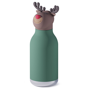 Botella de Agua con Forma de Reno, 460 ml, de Acero Inoxidable, Aislada, para Bebidas - Product Image 1
