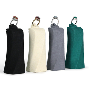 JINSKY-Présentoir à bijoux en velours, présentoir de luxe pour bijouterie - Product Image 4