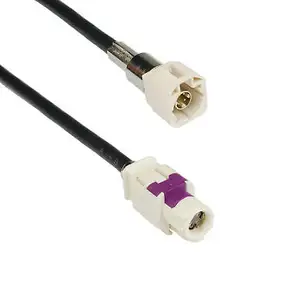 FAKRA HS D B USB LVDS 1.8m 535 4芯电缆，适用于奔驰/宝马/奥迪/大众/保时捷