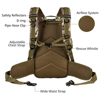 2025 vente en gros sac de voyage en plein air sac à dos de haute qualité tactique Trekking chasse sac à dos