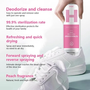 Ambientador en Aerosol con Aroma a Melocotón Modelo X9, Eliminador Instantáneo de Olores para Zapatos, Zapatillas, Calzado, <span class=keywords><strong>Botas</strong></span>, Hecho en China - Product Image 1