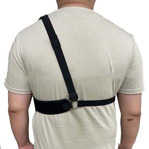 ユニバーサルショルダーホルスタークイックドローガンホルスター隠しキャリーアンダーアームアジャスタブルチェストホルスター - Product Image 6