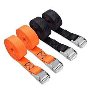 Xinda 1 Zoll 25mm Bestickter Elastischer Spanngurt für Fracht Cam-Befestigung Gepäck mit Metallschnalle - Product Image 4