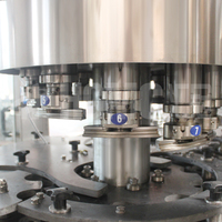 Projet clé en main HG, machine de remplissage et d'embouteillage de bouteilles de bière en verre entièrement automatique, électrique, 8000-10000 BPH, précision de 5 mm