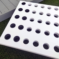 Panneau en mousse XPS imperméable à couverture unique, serres agricoles, Film unique pour la culture hydroponique, panneau en styromousse XPS de grande taille PE