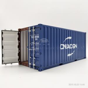 Modèle de conteneur O.A.S Usine Échelle personnalisée1: 20 Boîtes d'expédition artisanales en plastique Modèle de conteneur d'affichage <span class=keywords><strong>CMA</strong></span> CGM - Product Image 1