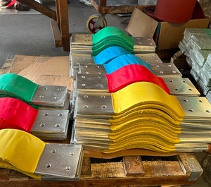 <strong>Flexible</strong> Copper <strong>Busbars</strong> &amp; Connectors for Power Applications 2P Male/Female Adaptor Custom Rated Current/Voltage - Product Image 3