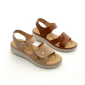 Nouvelles sandales compensées décontractées pour femmes, style 2025-2026, à bout ouvert, confortables, respirantes et antidérapantes, pour l'été, le printemps et l'automne - Product Image 6