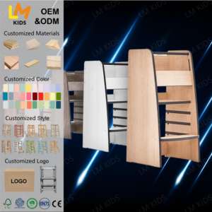 Barandilla de seguridad de altura ajustable, <span class=keywords><strong>torre</strong></span> de aprendizaje, ayudante de cocina de madera antideslizante para niños pequeños, diseño moderno para apartamento escolar - Product Image 1