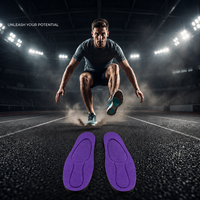 Semelles orthopédiques ergonomiques en maille alvéolée, confortables et amortissantes, pour la marche et la position debout toute la journée
