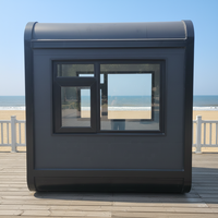 Maison conteneur de luxe en panneaux sandwich en acier en forme de pomme, 5,8 mètres - Multifonctionnelle, entièrement équipée, mobile, certifiée CE