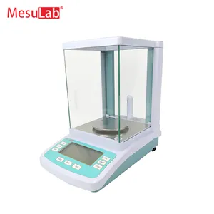 MesuLab Balança de pesagem analítica digital de laboratório de precisão 0.1 mg, balança 0.1mg 00001g 0.0001g