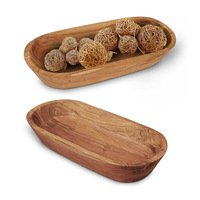 Premium Acacia Bois Bol Assiette Cuisine Ensemble Multifonctionnel Grand Luxe Personnalisé Écologique Haute Durable Jetable