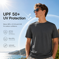 T-shirt de performance personnalisé JNEI 150 g/m² facile à nettoyer et anti-humidité pour commandes en marque blanche