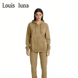 Sweat-shirt à capuche pour femme Louis Luna H7021 6 M L XL 2XL, vêtements de sport décontractés pour l'automne et l'hiver, pull à manches longues - Product Image 1
