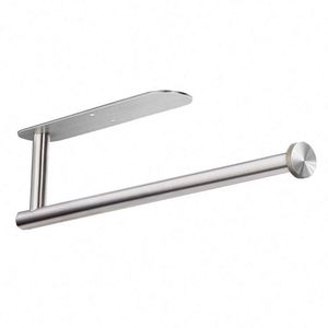 Support mural auto-adhésif en acier à un niveau, forme carrée, pour cuisine - Porte-serviettes en papier, rangement d'outils, nettoyage - Product Image 3