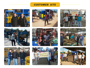 QT4-16 opportunità di business redditizia macchine automatiche per la produzione di blocchi di cemento cavo per piccole industrie in Africa - Product Image 6