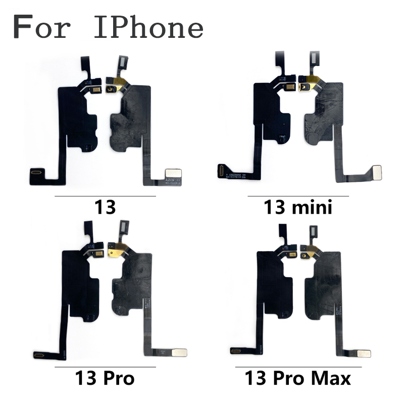 Earpiece Speaker Sensor Flex Cable for iPhone 13 Pro Max 用交換パーツ