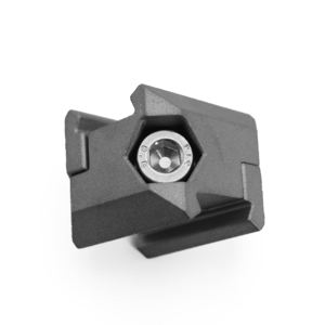 Alu Lean Pipe Cross Joint und eloxierte Aluminium Fittings Rohr verbindung für Regal - Product Image 5