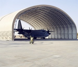 Usine de charpentes spatiales, usine de structures en acier, Base mobile <span class=keywords><strong>TerraShield</strong></span>. Structure en acier légère à ossature spatiale. - Product Image 5