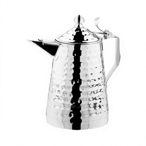 Maxfresh 304 High Quality Hammered Silver Stainless Steel Milk Jug Coffee Mug with Unique Hammer Design Tumblers - Product Image 1