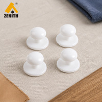 Kancing Manset Ramah Lingkungan ZENITH dari Nilon untuk Kemeja Pria BM10372 Gaya Hiasan Manik-Manik Desain Simpul Cina Tangkai Plastik