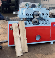 Scie à ruban professionnelle multi-lames 380V 22kW horizontale écologique automatique pour usage en scierie et en moulin à bois