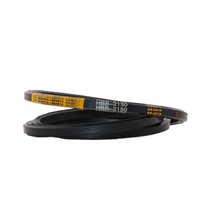 Máquina de goma clásica de alta calidad, correa de doble V HAA HBB HCC, correas hexagonales de bajo ruido HBB2150, soporte personalizado OEM - Product Image 2