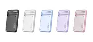 <span class=keywords><strong>Batterie</strong></span> <span class=keywords><strong>externe</strong></span> magnétique sans fil semi-solide 10000 mAh avec indicateur LED, mini <span class=keywords><strong>batterie</strong></span> portable à charge rapide - Product Image 4