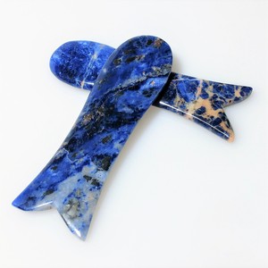Gua sha-piedra <span class=keywords><strong>sodalita</strong></span> para masaje, Varios peces en forma de pez personalizados, fabricante Guagdong, 2020 - Product Image 6