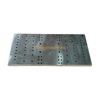 Plaque en acier épaisse découpée au laser sur mesure, usinage CNC de précision, fabrication de plaques de montage de moteur, adaptateur de plaque à bride