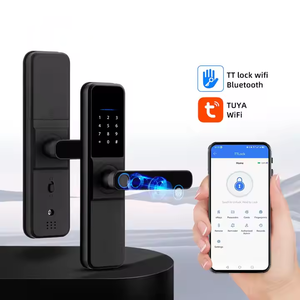 Cerradura Inteligente Inalámbrica Wifi TTlock Tuya para Principiantes, con Múltiples Idiomas, Cerradura de Seguridad con Palanca de Bloqueo 5050, Contraseña Digital y Huella Dactilar - Product Image 4