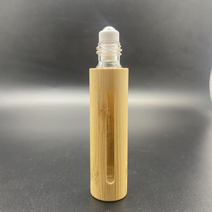 Botella de Perfume de Lujo al por Mayor de 5ml 10ml de Bambú Natural con Rodillo de Acero y <span class=keywords><strong>Ventana</strong></span> <span class=keywords><strong>para</strong></span> Aceites Esenciales - Product Image 5