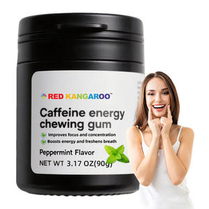 <span class=keywords><strong>Chewing</strong></span>-<span class=keywords><strong>gum</strong></span> personnalisé longue durée menthe poivrée caféine énergie végétalien sans sucre soutien énergie haleine fraîche - Product Image 1
