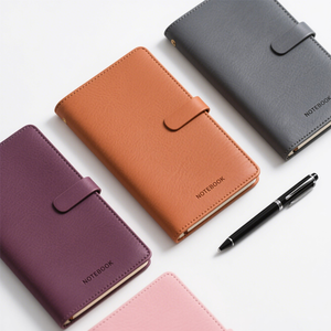 Tạp Chí máy tính xách tay 2025 lớp máy tính xách tay đầy màu sắc notepad PU da cứng bìa với lót trang - Product Image 5