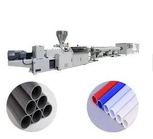 Pvc Pipe Production Line Making Extruder Machine Pvc Plastic Pipe Fitting