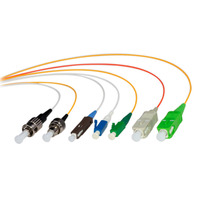 Connecteur rapide LC SC FC ST UPC APC Sinle Mode et cordon de raccordement régulier à fibres optiques standard multimode