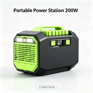 Station d'alimentation portable 200W 144.3Wh, énergie verte, station d'alimentation portable pour téléphone avec sangle de transport - Product Image 2