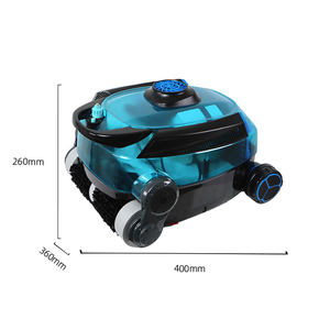 Robot nettoyeur de <span class=keywords><strong>piscine</strong></span> avec bac à débris de 6 L, nettoyeur de <span class=keywords><strong>piscine</strong></span> automatique, <span class=keywords><strong>piscine</strong></span> publique, parc aquatique, villa - Product Image 6