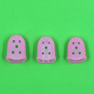 Protège-doigts en silicone bleu rose en forme de cône, accessoire de fumage en plastique - Product Image 4