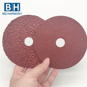 <span class=keywords><strong>Disque</strong></span> abrasif enduit de fibre de résine d'oxyde d'aluminium noir de 5 pouces pour l'acier polonais en <span class=keywords><strong>bois</strong></span> - Product Image 1