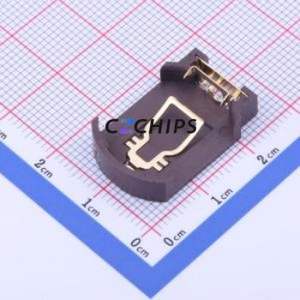 BS-8K-1 Button & Strip Battery Connector SMD Connector Battery Holder -55℃~+85 - Product Image 1