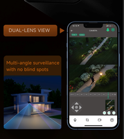 Caméra Bullet KAANSKY N1 Double Objectif Enregistrement 24/7 AOV 4G Solaire Détection Humain/Animal/Véhicule IA 4MP H.265 Étanche IP66