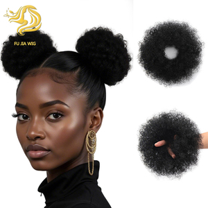 U-part Clip-in Postiche en fibre haute température Fluffy Natural Looking Long Straight One Piece Extension pour les femmes - Product Image 1