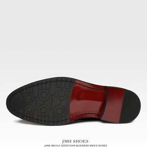 Zapatos de Hombre de Cuero Genuino Hechos a Medida, Impermeables, Transpirables, Formales, Juveniles, con Cordones y Grabado, para Boda - Product Image 4