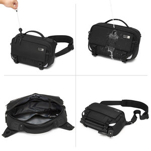 OZUKO 9897 Bolsa Moderna Urbana, Mochila Leve para o Dia a Dia Masculino e Passeios Casuais - Product Image 3