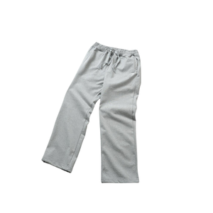 Pantalones de gimnasio unisex 100% algodón para hombre y mujer, pantalones de pierna ancha de cintura media, estilo callejero deportivo, servicio OEM al mejor precio disponible - Product Image 1