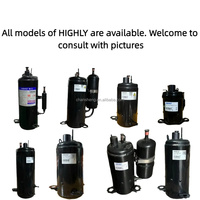 Compresseur à vitesse constante de type rotor en acier inoxydable 1HP WHP03250ASV-H6AUN HIG-HLY produit pour R410A/R407C
